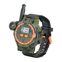 Reloj Walkie Talkie Recargable e Impermeable para Niños, Alcance de 100M, Multi-Plug, Calidad de Llamada de Alta Definición, Juguete Interactivo para Padres e Hijos