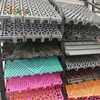 Dalles de sol modulaires en PVC pour garage, antidérapantes, pour atelier automobile, salle d'exposition