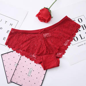 Bragas sin costuras de seda helada de encaje <span class=keywords><strong>Sexy</strong></span> para mujer exclusivas transfronterizas, diseño triangular de cintura baja, fino, de talla grande 4XL Pure Desire - Product Image 6