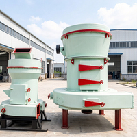 Broyeur Raymond YGM160, unité de broyage haute pression, ligne de production de poudre de pierre à rendement personnalisé pour divers matériaux miniers