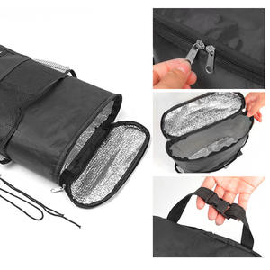 Organisateurs de voiture Sac de rangement multifonctionnel pour sac de glace Fournitures d'intérieur Sac suspendu pour siège arrière Sac suspendu isolant pour voiture - Product Image 4
