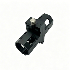 RJX 20/30mm Horizontal Folding Arm Parts for Agricultural Drones Aluminum Alloy Carbon Tube <b>Clamp</b> Adapter Connector Black Model - Product Image 1