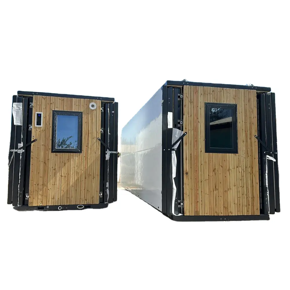 PrefabX SPD Modulaire 39 m2 Box house villa pliable Smart Prefab Container Homes