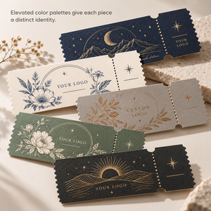 Biglietto d'<span class=keywords><strong>invito</strong></span> personalizzato con bordi smerlati, carta testurizzata, arte geometrica blu navy e rosso per eventi - Product Image 5
