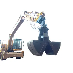 Excavator Hydraulic Shell Bucket is used in conjunction with the excavator to capture alll kinds of loose deposits