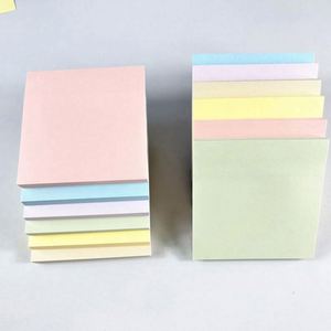 Ensemble de 12 blocs-notes autocollants couleur Morandi 76x76cm Papeterie de bureau et scolaire 60 pages par bloc - Product Image 2