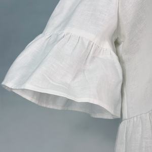 ชุดเดรสปักลายแฟชั่นใหม่สำหรับผู้หญิง OEM สไตล์สดใสหวานแหวว แขนสั้น ทรงหลวม - Product Image 5