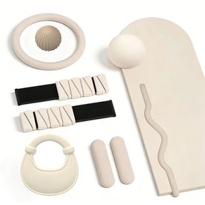 Wholesale Pilates Essential Kits Yoga Accessories Weights Ankle Silicone Pilates Ring Customized <b>Dumbbells</b> and Resistance Bands - Product Image 2