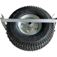 Vente en gros de haute qualité 10x3.00-4 pneus anti-crevaison 3.50-4 jante en plastique métallique sans plat roues gonflables pneumatiques de 10 pouces