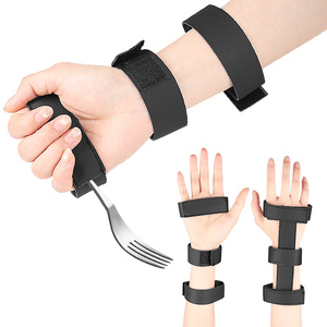 Handgelenk-Utensilienhalter-Band: Adaptive Esshilfe für Löffel, Gabel, Stäbchen – Greifhilfe für Senioren zur Selbsternährung und Essunterstützung - Product Image 3