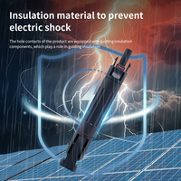 Connecteur de fusible en ligne solaire photovoltaïque TOMZN, étanche IP67, 1000V 1100V CC, support de fusible pour panneau solaire 3A 6A 10A 15A 20A 25A 30A 32A