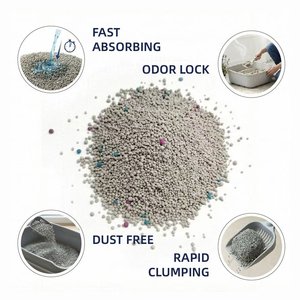 Factory Supply OEM Eco Friendly Strong Clumping <b>Litter</b> Pet Product Dust Free Bulk Ball Shape Bentonite <b>Litter</b> - Product Image 2