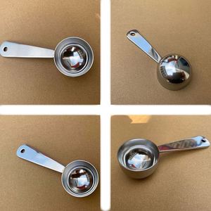 Premium Quality Baking 20ml 30ml 18/8 Stainless Steel Sugar Flour Protein Powder <b>Liquids</b> Measuring Spoons Set Fit Seasoning Jars - Product Image 2