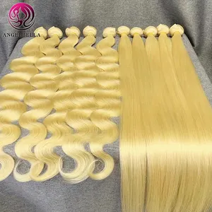 Wholesale Brazilian Human Hair Bundles,Straight 613 Virgin Hair Bundles Weaves,Raw Virgin Blonde Hair Bundles