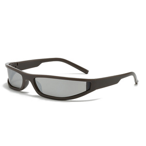 New Y2K Fashion Full Frame Polarized UV400 <b>Sunglasses</b> <b>for</b> Men Women Trendy Personalized Colorful Shades <b>for</b> Party Gatherings - Product Image 3