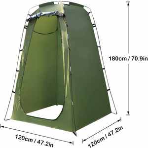 Tente de Douche Portable pour une Personne, <span class=keywords><strong>Abri</strong></span> Léger Contre la Pluie, Cabine d'Urgence pour Toilettes et Vestiaire pour le Camping et la Randonnée - Product Image 2