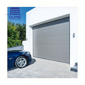 Puertas de Garaje Seccionales Automáticas Modernas al por Mayor, Superficie Acabada, Puertas de Garaje Seccionales Superiores para Viviendas y Villas - Product Image 4