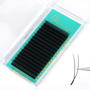 ขนตาปลอม SP EYELASH แบบธรรมชาติ นุ่ม 2DYY 3DYY รูปทรง YY แบบด้าน ขนตาปลอมรูปทรง YY แบบฟ็อกซ์ ถาดขนตาปลอมรูปตัว U ปลายเดี่ยว/คู่/สาม ขนตาปลอมต่อแบบ YY - Product Image 5