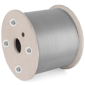 Câble en acier galvanisé à haute teneur en carbone avec âme en fibre optique 1x19 DIA 6MM 8X25FI+FC pour levage d'avions - Product Image 1