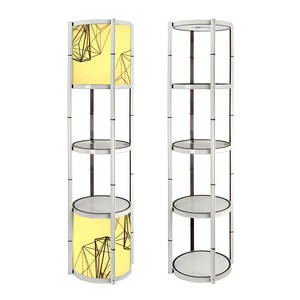 Table d'exposition portable en spirale pour salon professionnel - Product Image 4