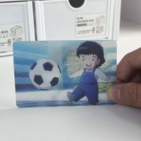 Fan personalizado y Anime colección 3D transformar tarjeta calcomanía imanes KPOP postal Lomo foto tarjeta