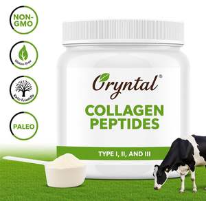 Ücretsiz örnek kollajen peptidleri tozu, 16.08oz | Çok tipi 1,2,3 hidrolize kollajen çim beslenen sığır - Product Image 1