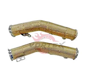 ท่อหุ้ม SS304หุ้มฉนวนหุ้มทอง Vortex สำหรับ MC20มาเซราติอัปเกรดประสิทธิภาพการทำงาน - Product Image 6