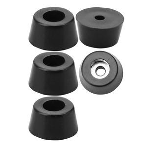 SHQN kaymaz ve gürültü silindirik şekil kauçuk mobilya ayakları kauçuk - Product Image 1