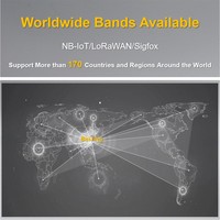 Capteur optique DF400 basé sur LoRaWAN pour la surveillance automatique du niveau de distributeur de papier absorbant