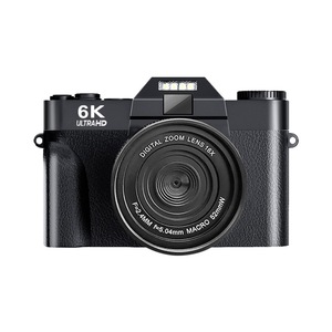 กล้องดิจิตอล6K ULTRA HD พร้อมหน้าจอพลิกและโหมดความงามสำหรับ Vlog และ selfie - Product Image 4