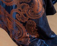 Parure de lit en satin, ensemble de literie Jacquard en soie mélangé, taille, épaisseur et couleur personnalisés