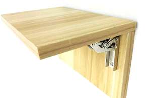 Usine de haute qualité 90 degrés <span class=keywords><strong>porte</strong></span> pliante étagère charnière support caché support de Table - Product Image 6