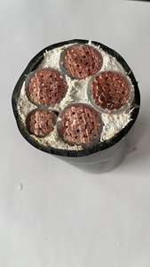 สายไฟฟ้าแรงดันต่ำ 4 แกน ทองแดง หุ้มฉนวน PVC 1kV พร้อมปลอกหุ้ม PE รุ่น YJV 4*150+1*70 สำหรับใช้ในอาคาร - Product Image 2