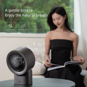 Làm Mát Không Khí Turbo <span class=keywords><strong>Fan</strong></span> 100 Mức Độ Tốc Độ Vô Cấp Điều Chỉnh LED Hiển Thị Hẹn Giờ Cho Máy Tính Để Bàn Phòng Ngủ Văn Phòng USB Có Thể Sạc Lại Bảng <span class=keywords><strong>Fan</strong></span> Hâm Mộ - Product Image 2