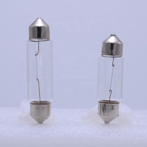 Lâmpada Festoon T11 C5W 12V5W 24V5W 35mm 39mm 41mm SV8.5 Transparente Certificada E4 para Luzes Internas de Carro - Product Image 1