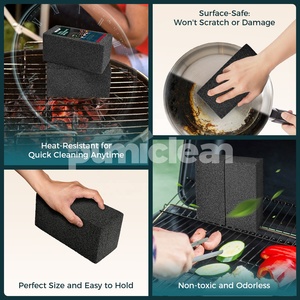 Bloc de nettoyage en <span class=keywords><strong>pierre</strong></span> ponce pour barbecue, sans produits chimiques, <span class=keywords><strong>pas</strong></span> <span class=keywords><strong>cher</strong></span>, en vrac, pour éliminer les résidus d'huile - Product Image 4