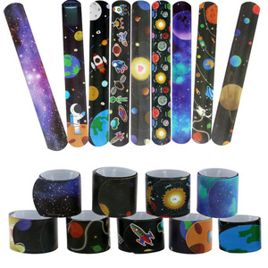 Pulsera Infantil de PVC con Diseño de Cielo Estrellado, Geométrico y Circular, Personalizada para Europa y Estados Unidos, Verano <span class=keywords><strong>2022</strong></span> - Product Image 5