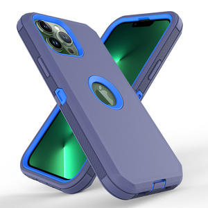 Étui de protection robuste de qualité <span class=keywords><strong>militaire</strong></span>, housse complète, protection arrière robuste pour <span class=keywords><strong>iPhone</strong></span> 14 /11 /12 <span class=keywords><strong>13</strong></span> - Product Image 5