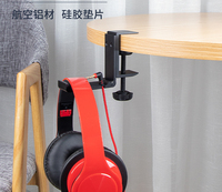 Nouveau support de cintre universel en aluminium et silicone pliable et réglable pour casque de jeu pour casque