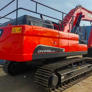 Meilleur prix pour une excavatrice Doosan DX345LC-9C d'occasion avec moteur, pompe PLC, capacité de la benne de 1,49 m, poids opérationnel de 34 tonnes - Product Image 1