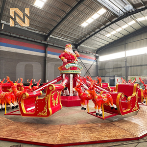 Nova Rides - Travesía Navideña Autogestiona de Papá Noel, Travesía Autogestiona en Trineo de Papá Noel, Travesía Autogestima en Avión, Atracciones para Niños en Parques de Diversiones - Product Image 1