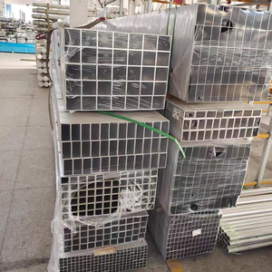 6061 <span class=keywords><strong>Tube</strong></span> <span class=keywords><strong>carré</strong></span> en alliage d'aluminium 6063 <span class=keywords><strong>Tube</strong></span> rectangulaire Profil industriel SHS <span class=keywords><strong>Tube</strong></span> Offre Service de pliage pour bébé Carraiges - Product Image 4