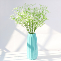 Gypsophila Artificielle Bébé Souffle Fleurs Bush Gypsophile Artificiel pour Mariage Décoration de Mariée