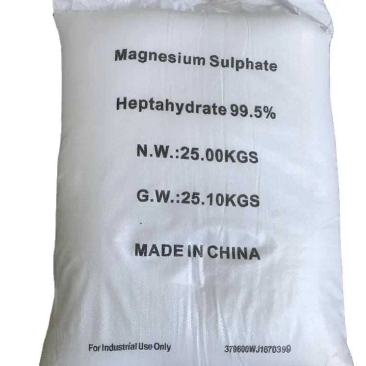 Approvisionnement direct d'usine CAS 10034-99-8 Sulfate de magnésium heptahydraté