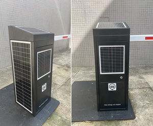 Barrière de stationnement de véhicule automatique à énergie <span class=keywords><strong>solaire</strong></span> Barrière de clôture électrique pliante à flèche motorisée pour parking - Product Image 4