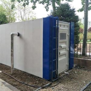 Station <span class=keywords><strong>de</strong></span> traitement des eaux usées industrielles intégrée et automatisée en conteneur mobile, résistante aux intempéries, pour les camps miniers isolés - Product Image 2