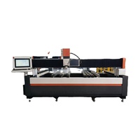 Machine de sablage laser automatique pour verre FEIKE, marquage de surface miroir, perçage, haute rigidité, puissance 6000W, verre de 3 à 18 mm