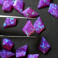 Opale Gemstone Op61 Cerf-Volant Forme 7X10mm Violet Certifié Anneau Couleur Feu Brillant Bon Réglage Accessoires Sanmjewelry