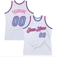 Uniforme di pallacanestro di sublimazione dei vestiti di pallacanestro della maglia cucita su misura