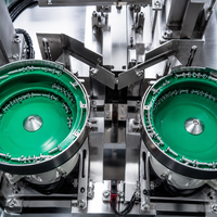 Machine d'emballage robuste à double disque pour le comptage, ensacheuse automatique de vis et de fixations, alimentateur vibrant VFFS, 68 sacs/minute